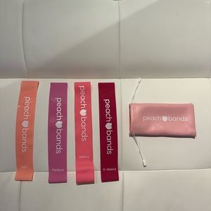 Peach Bands Resistance Bands Set - Exercise Workout Booty Bands